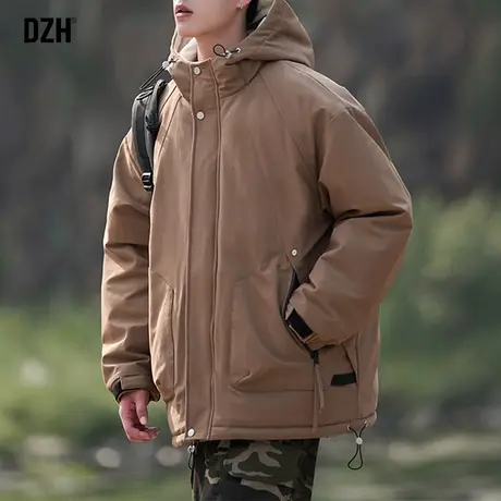 男士工装棉服男2024冬季新款棉衣外套男生棉袄面包服飞行员棉袄子商品大图