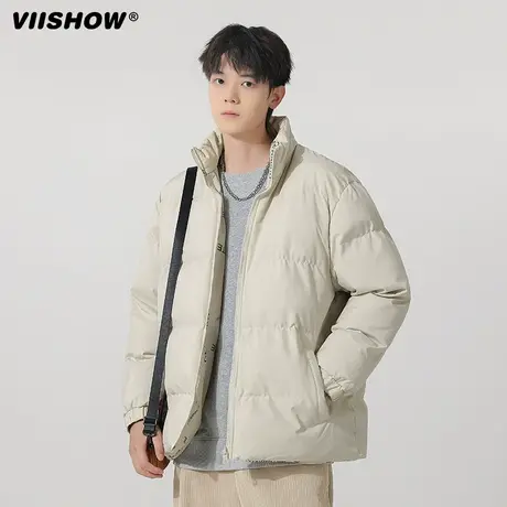 VIISHOW两面穿棉服男棉衣秋冬季潮流加厚外套男士衣服秋冬装男装商品大图