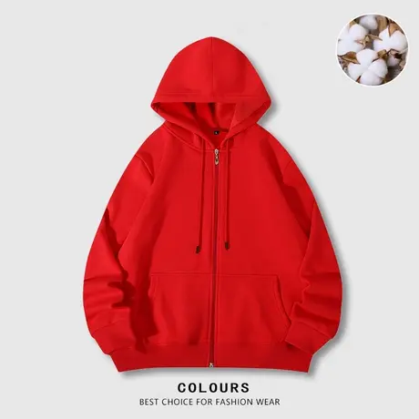 卫衣美式潮牌户外宽松青少年夹克男生衣服连帽情侣上衣秋装外套图片