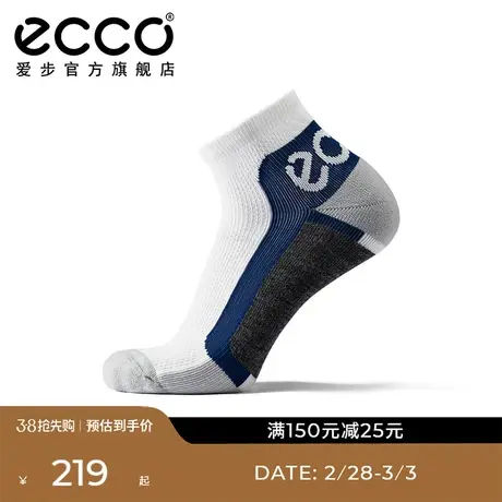 ECCO爱步男士短袜 休闲户外舒适保暖袜子动感短袜 9085540商品大图