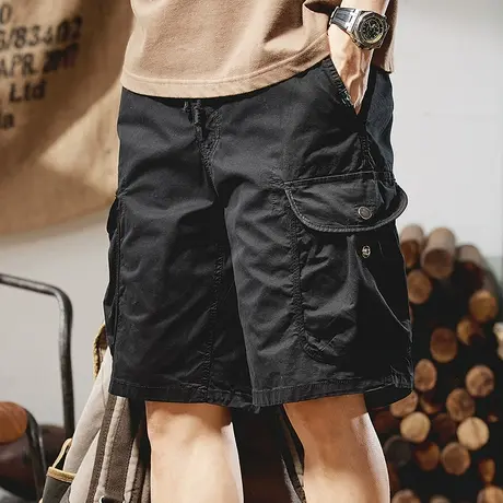 Modi Nick/摩帝尼克男士休闲短裤潮流百搭五分裤裤子男款夏季潮流商品大图