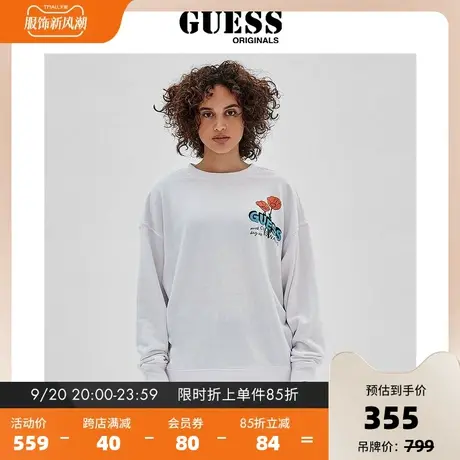 GUESSOriginals23新地球日系列男士圆领套头卫衣-M3GQ05KBQO2图片