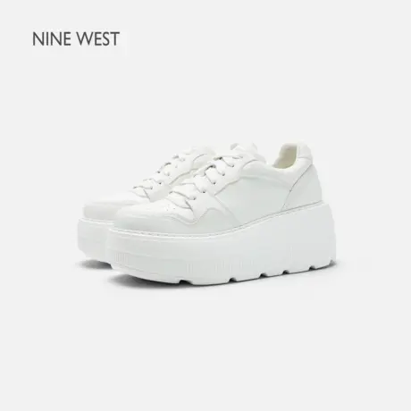 Nine West/玖熙厚底增高休闲鞋女2025秋季新款百搭运动鞋时尚商品大图