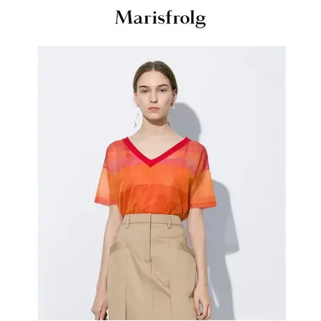 【奥莱清仓保暖季特价 】玛丝菲尔T恤商品大图