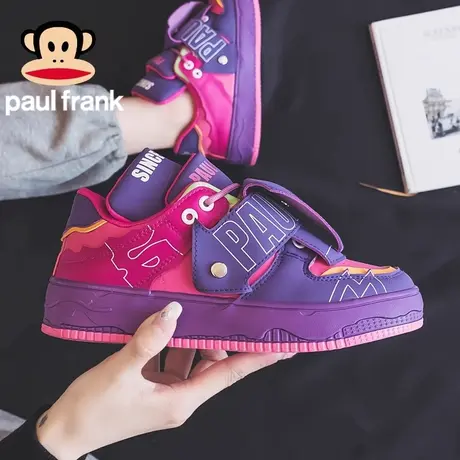 大嘴猴女鞋厚底板鞋女款2023新款秋季爆款百搭小众设计感休闲鞋子商品大图