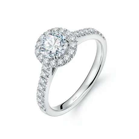 Zbird/钻石小鸟0.73ct-GIA钻石白18K金钻石戒指-经年-RDM81商品大图