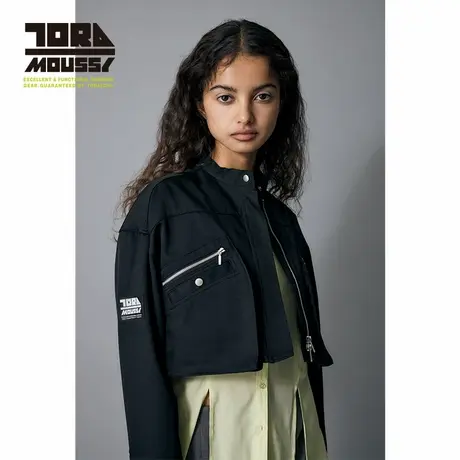 TORAICH x MOUSSY 新品中性短款工装酷感夹克外套女010HSK01-0010图片