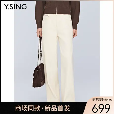 【商场同款】Y.SING衣香丽影2025冬牛仔裤151016808商品大图