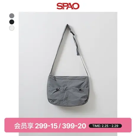 SPAO韩国同款2024年春季新款女士休闲时尚简约单肩包SPAKEA9A56商品大图