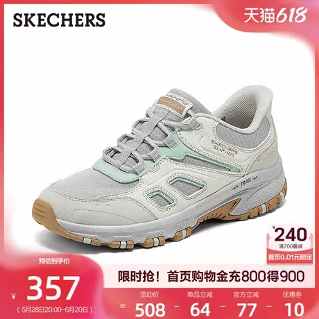 Skechers斯凯奇女鞋休闲运动鞋轻便舒适软底耐磨防滑2025夏季新款商品大图