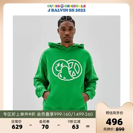 GUESSORIGINALSxJ BALVIN款男女同款卫衣-M2YQ02K9YI1商品大图