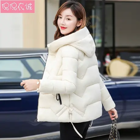 2023新款冬季韩版棉衣女宽松外套修身短款棉服女面包服棉袄反季潮图片