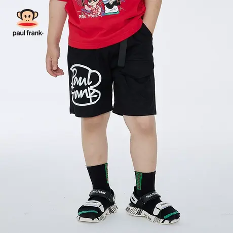 大嘴猴儿童装男童短裤夏季薄款中大童运动裤子纯棉外穿五分裤潮图片