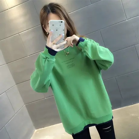 卫衣2023年新款女装韩版秋冬季秋款秋装宽松女士加绒外套爆款上衣图片