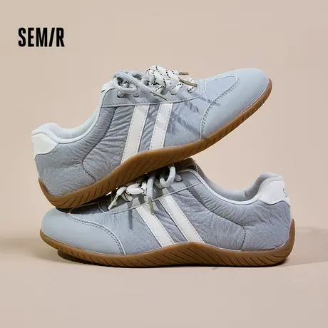 Semir女鞋德训鞋2025夏季新款薄底透气阿甘鞋百搭板鞋平底芭蕾鞋商品大图