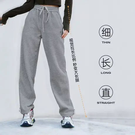 骆驼男装运动裤春秋季2025新款宽松抗皱华夫格卫裤情侣款休闲裤男商品大图
