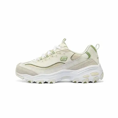 Skechers斯凯奇奶茶熊春夏季女鞋熊猫鞋老爹鞋厚底增高休闲鞋商品大图
