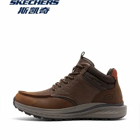 Skechers/斯凯奇男鞋2025秋季新款商务休闲高帮鞋防滑潮流运动鞋商品大图