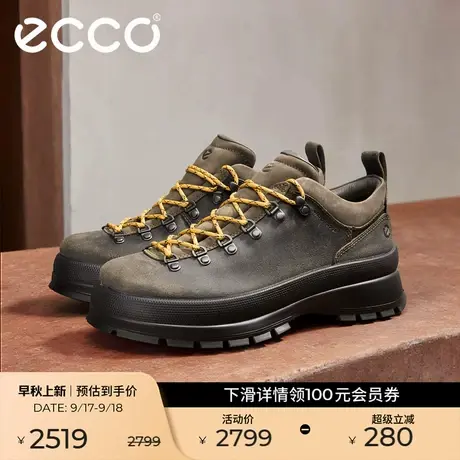 ECCO爱步工装鞋男款 25年新款耐磨低帮马丁靴皮鞋 踪迹30 550614商品大图