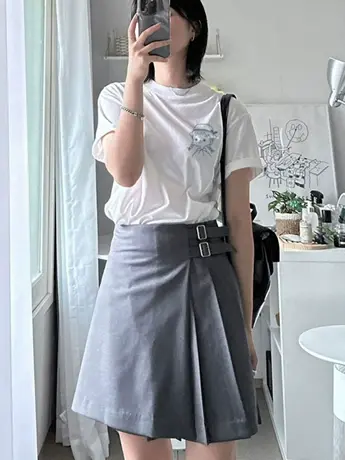 白色仿棉短袖t恤女夏季2023新款欧货洋气减龄胖mm大码女装上衣服图片