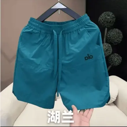 短裤男士2025夏季新款冰丝速干透气时尚百搭休闲五分裤男款沙滩裤商品大图