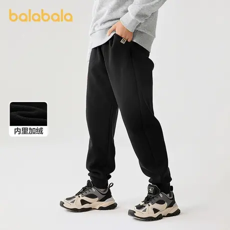 巴拉巴拉balaOne童装男童长裤儿童裤子2025秋冬新款女运动休闲裤商品大图