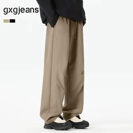 gxg.jeans男装  多色基础宽松户外休闲长裤工装裤 25秋新品商品大图