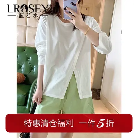 大码女装韩版宽松牛仔短裤胖mm2024夏装辣妹高腰显瘦运动休闲裤商品大图