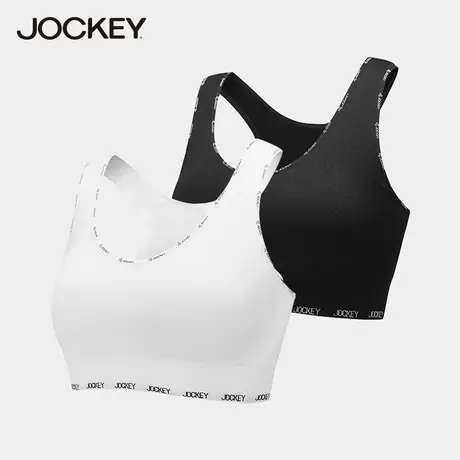 jockey2件装瑜伽运动文胸防震普拉提工字背心收复乳舒适时尚文胸商品大图