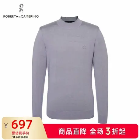 ROBERTA诺贝达秋款商场同款男装羊毛针织衫羊毛衫商品大图