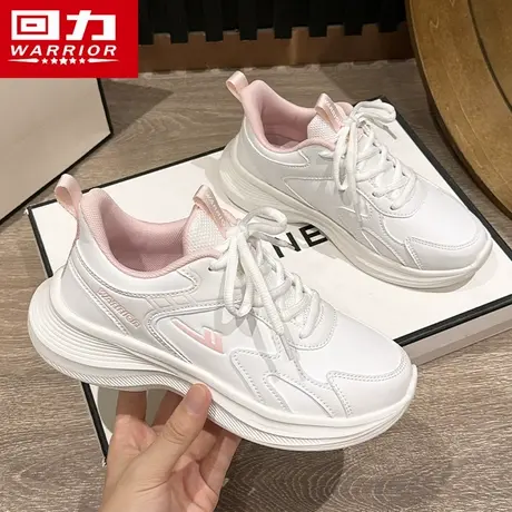 回力厚底运动鞋女款2025新款秋季女鞋软底轻便防滑跑步休闲鞋子女商品大图