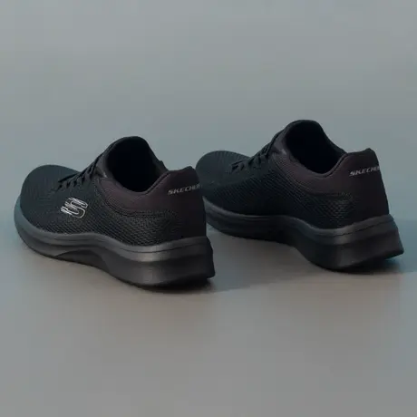 斯凯奇（Skechers）女鞋夏季2025新款黑色穿脱健步鞋软底网面休闲商品大图