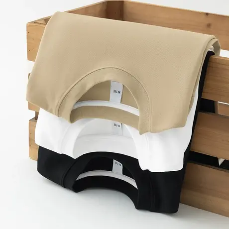 380g重磅长袖t恤男纯色上衣服内搭打底衫秋衣小衫加厚款圆领体恤商品大图