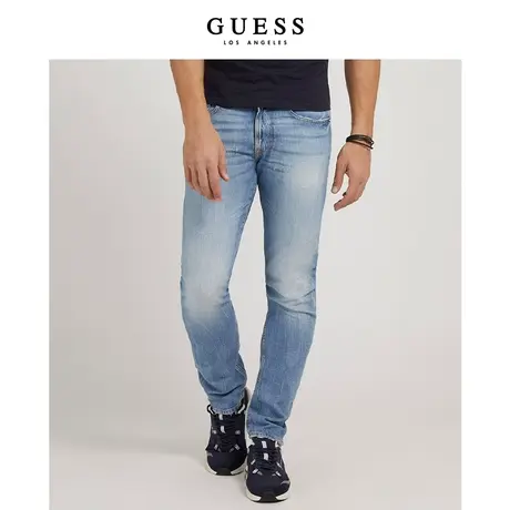 【38上新季】GUESS男士时尚休闲潮流水洗牛仔裤商品大图