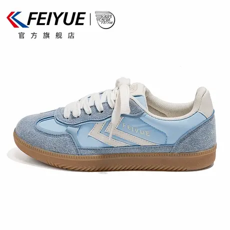 feiyue/飞跃女鞋德训鞋女2025春季新款爆款百搭透气厚底休闲板鞋商品大图