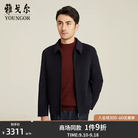【商场同款】雅戈尔男士羽绒服秋冬新款官方商务休闲羽绒服S3872图片