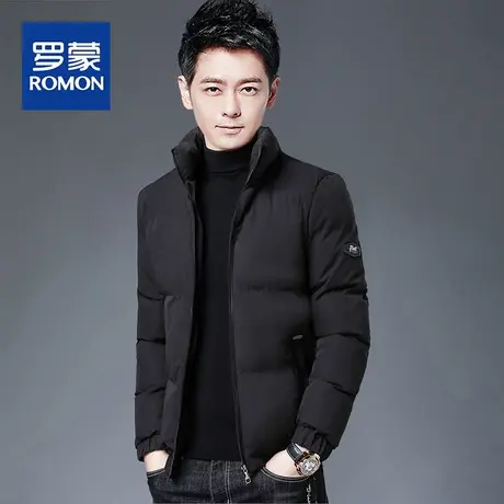 罗蒙男士棉衣外套新款大码冬装面包服保暖棉袄冬季加厚立领棉服潮图片