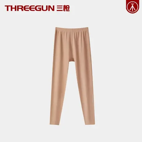 三枪女士纯棉中厚款保暖裤单件长绒棉秋裤抗菌除螨内衣高弹线裤冬商品大图