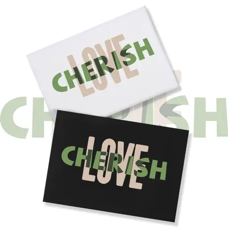 秀洛情侣短袖t恤男女情侣装夏装高级半袖纯棉宽松半袖小众设计感商品大图