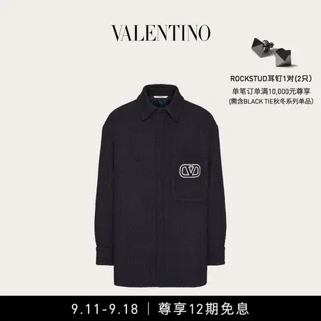 【12期免息】华伦天奴VALENTINO男士VLOGO SIGNATURE衬衫式夹克商品大图