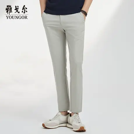 雅戈尔奥莱 男装秋装新品商休闲裤秋季新款商务户外修身长裤商品大图