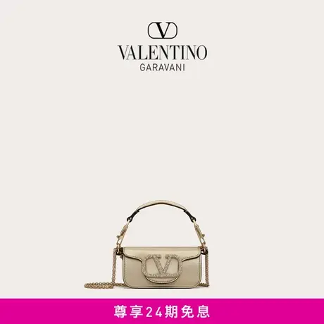 【线上限定】华伦天奴VALENTINO女士超迷你 LOCO 小牛皮LOGO手袋图片