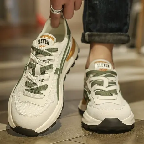 莆田男鞋春夏季潮流百搭阿甘鞋男款运动休闲防滑老爹潮鞋2024新款商品大图