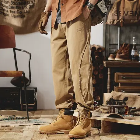 Modi Nick/摩帝尼克时尚潮流男款工装裤休闲裤子男款夏季大码百搭商品大图