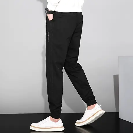 时尚工装裤工装裤子男款夏季宽松迷彩工装裤九分裤男款夏季工装裤图片