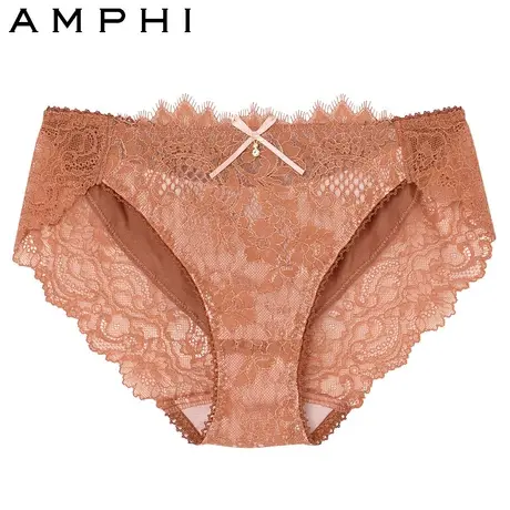 amphi华歌尔旗下 藤蔓日系少女性感蕾丝三角裤内裤AP3450商品大图