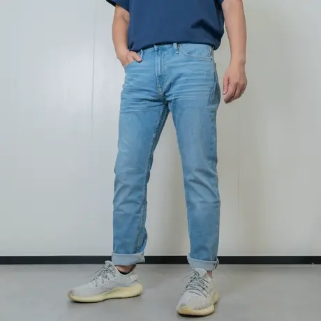 Lee22春夏705中腰大锥形男牛仔裤薄款微弹LMB1007053HN00FA00447图片