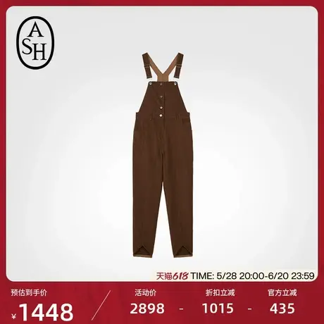 ASH女装春夏PANTS系列吊带裤休闲裤图片