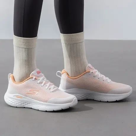 斯凯奇（Skechers）女鞋夏季新款跑步鞋轻便透气休闲鞋软底网面鞋图片