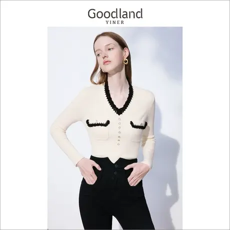 【音儿甄选】音儿美地女装2022冬季新款毛针织衫商品大图